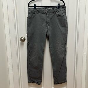 Carhartt Men's Grey‎ Relaxed Fit Trousers - 38 x 32